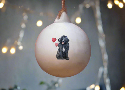 Newfoundland Ceramic Round Bauble